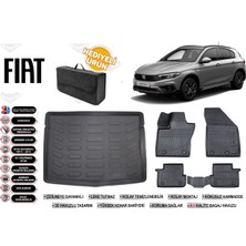 Fiat Egea Cross 2016 Model Ince Stepne Bagaj Havuzu+4d Araca Özel Havuzlu Paspas Takımıı Rice