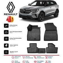 Renault Austral Mild Hybrid 2022 ve Sonrası 4d Havuzlu Paspas Pro Serisi Paspas Takımı Kokusuz