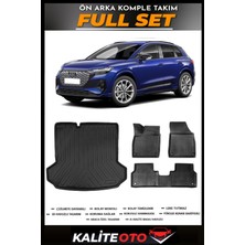 Audi Q4 E-Tron Bagaj Havuzu+4.5d Havuzlu Paspas Seti 2020 Model