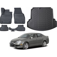 Volkswagen Jetta 2009 Model Bagaj Havuzu Paspas Takımı Maxi Eva Serisi