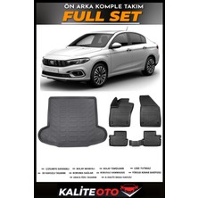 Fiat Egea Sedan Bagaj Havuzu+4.5d Havuzlu Paspas Seti 2024 Model