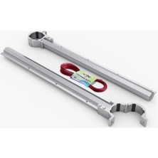 Natural Alüminyum Balkon Çamaşırlık Kurutmalık Balkon Çamaşır Askısı