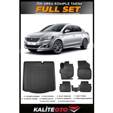 Peugeot 301 Bagaj Havuzu+4.5d Havuzlu Paspas Seti 2013 Model