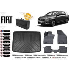 Fiat Egea Hatchback 2018 Model Tamir Kitli Bagaj Havuzu+4d Araca Özel Havuzlu Paspas Takımıı Rice