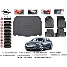 Opel Astra J Hb 2013 Model Bagaj Havuzu Araca Özel Paspas Takımı Flex