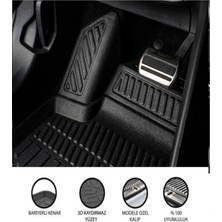 Renault Megane 3 Stw 2015 Model 3D Bagaj Havuzu+3d Araca Özel Paspas Takımı Luxury Serisi