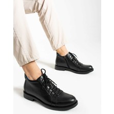 Bestello Bağcıklı Kauçuk Taban Düz Bot 331-100 Erkek Bot