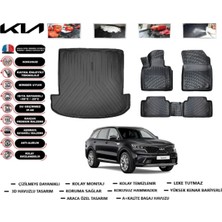 Kia Sorento 5 Kişilik Araç 2023 Model Bagaj Havuzu Araca Özel Paspas Takımı Flex