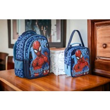 Spiderman Ilkokul Çantası ve Beslenme Trıo Stand Tall W2