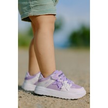 Kız Çocuk Yıldız Detaylı Sneaker Ayakkabı