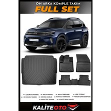 Citroen C5 Aircross Alt Bagaj Havuzu+4.5d Havuzlu Paspas Seti 2025 Model