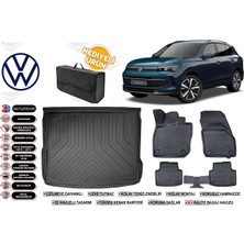 Volkswagen Tiguan 2025 Model Üst Bagaj Havuzu+4d Araca Özel Havuzlu Paspas Takımıı Rice
