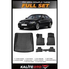 Bmw 3 Serisi E90 Bagaj Havuzu+4.5d Havuzlu Paspas Seti 2012 Model