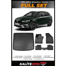 Fiat Egea Cross Uyumlu Tamir Kitli Bagaj Havuzu+4.5d Havuzlu Paspas Seti 2024 Model
