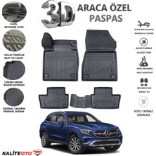 Mercedes Glc 2023 Model Tam Uyumlu Kokusuz 3D Havuzlu Paspas