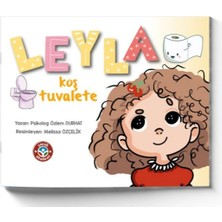 Çocuk Akademi Leyla Koş Tuvalete - Özlem Durhat 0-2 Yaş Eğitici Kitap Normal Boy 24 Sayfa Türkçe