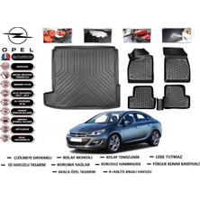 Opel Astra J Sedan 1,4 2025 Model Bagaj Havuzu Araca Özel Paspas Takımı Flex