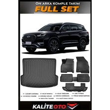 Chery Tiggo 8 7 Kişilik Bagaj Havuzu+4.5d Havuzlu Paspas Seti 2025 Model