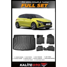 Hyundai I20 3D Bagaj Havuzu+4d Havuzlu Paspas Seti 2020 2021 2022 2023 2024 2025 Model