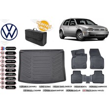 Volkswagen Golf 4 2000 Model Bagaj Havuzu+4d Araca Özel Havuzlu Paspas Takımıı Rice