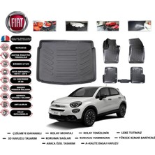 Fiat Punto 2018 Model Bagaj Havuzu Araca Özel Paspas Takımı Flex