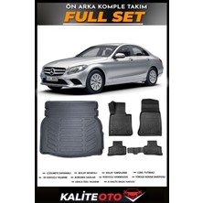 Mercedes C Serisi W205 Rampalı Bagaj Havuzu+4.5d Havuzlu Paspas Seti 2018 Model