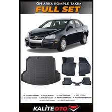 Volkswagen Jetta Bagaj Havuzu+4.5d Havuzlu Paspas Seti 2008 Model