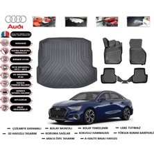 Audi A3 Sedan 2025 Model Bagaj Havuzu Araca Özel Paspas Takımı Flex