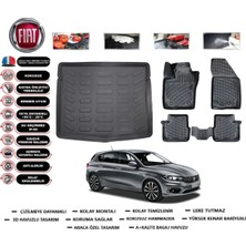 Fiat Egea Hb 2016 Model Stepneli Bagaj Havuzu Araca Özel Paspas Takımı Flex