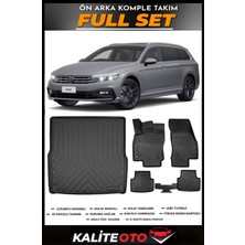 Volkswagen Passat B8 Stw Bagaj Havuzu+4.5d Havuzlu Paspas Seti 2021 Model
