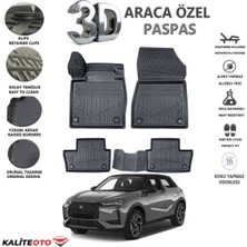 Ds Ds3 Crossback 2023 Model Tam Uyumlu Kokusuz 3D Havuzlu Paspas