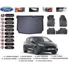 Ford Fiesta 2023 Model Bagaj Havuzu Araca Özel Paspas Takımı Flex
