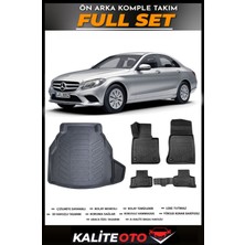 Mercedes C Serisi W205 Rampalı Bagaj Havuzu+4.5d Havuzlu Paspas Seti 2017 Model