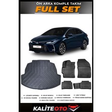Toyota Corolla Bagaj Havuzu+4.5d Havuzlu Paspas Seti 2020 Model