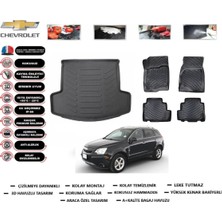 Chevrolet Captiva 2012 Model Bagaj Havuzu Araca Özel Paspas Takımı Flex