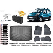 Peugeot Bipper 2015 Model  Bagaj Havuzu+4d Araca Özel Havuzlu Paspas Takımıı Rice