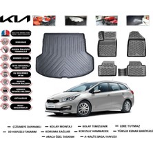 Kia Ceed Sw 2022 Model Bagaj Havuzu Araca Özel Paspas Takımı Flex