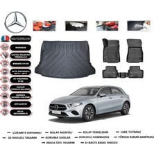 Mercedes A Serisi W177 Hb Kulaklı 2025 Model Bagaj Havuzu Araca Özel Paspas Takımı Flex