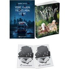 Kan Mevsimi ve Epsilon Yayınevi Yere Yakın Yıldızlara Uzak Emine Tavuz 2li Set + Hediyeli