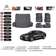 Citroen C5 2015 Model Bagaj Havuzu Araca Özel Paspas Takımı Flex
