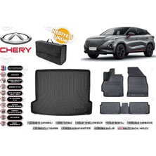 Chery Omoda 5 2025 Model Bagaj Havuzu+4d Araca Özel Havuzlu Paspas Takımıı Rice