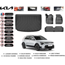 Kia Niro Elektrikli Elegance Paket 2025 Model Bagaj Havuzu Araca Özel Paspas Takımı Flex