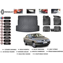 Renault Megane 1 2001 Model Bagaj Havuzu Araca Özel Paspas Takımı Flex