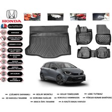 Honda Jazz Executive 2021 Model Bagaj Havuzu Araca Özel Paspas Takımı Flex