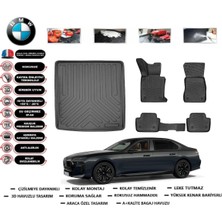 Bmw I5 Edrive 40 2024 Model Bagaj Havuzu Araca Özel Paspas Takımı Flex