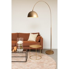 Admiral Sarı Lambader Modern Metal Deve Boynu Mafsallı Minimal ve Şık Tasarım Yerden Aydınlatma