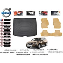 Volvo XC60 2011 Model Bagaj Havuzu(Paspası)+Araca Özel Bej Paspas Takımı Flex