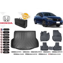 Honda City 2022 Model Bagaj Havuzu+4d Araca Özel Havuzlu Paspas Takımıı Rice