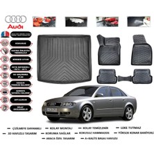 Audi A4 2006 Model Bagaj Havuzu Araca Özel Paspas Takımı Flex