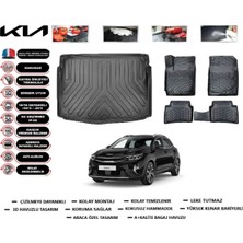Kia Stonic Yeni Logolu 2023 Model Bagaj Havuzu Araca Özel Paspas Takımı Flex